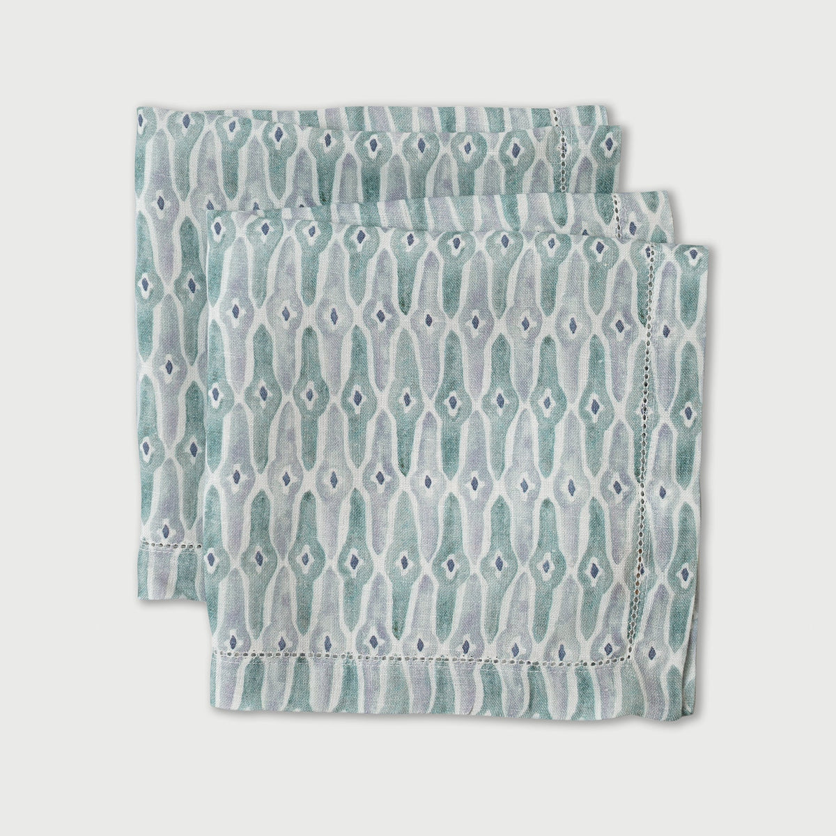 Mosaic Blue Table Napkin (Set of 2) by Sanctuary Living - Home Artisan