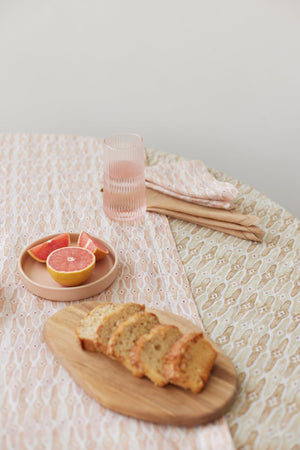 Mosaic Blush Table Napkin (Set of 2) by Sanctuary Living - Home Artisan