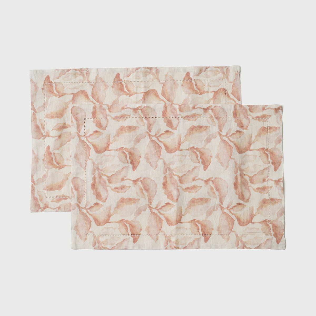 Cascade Blush Table Mat (Set of 2) by Sanctuary Living - Home Artisan