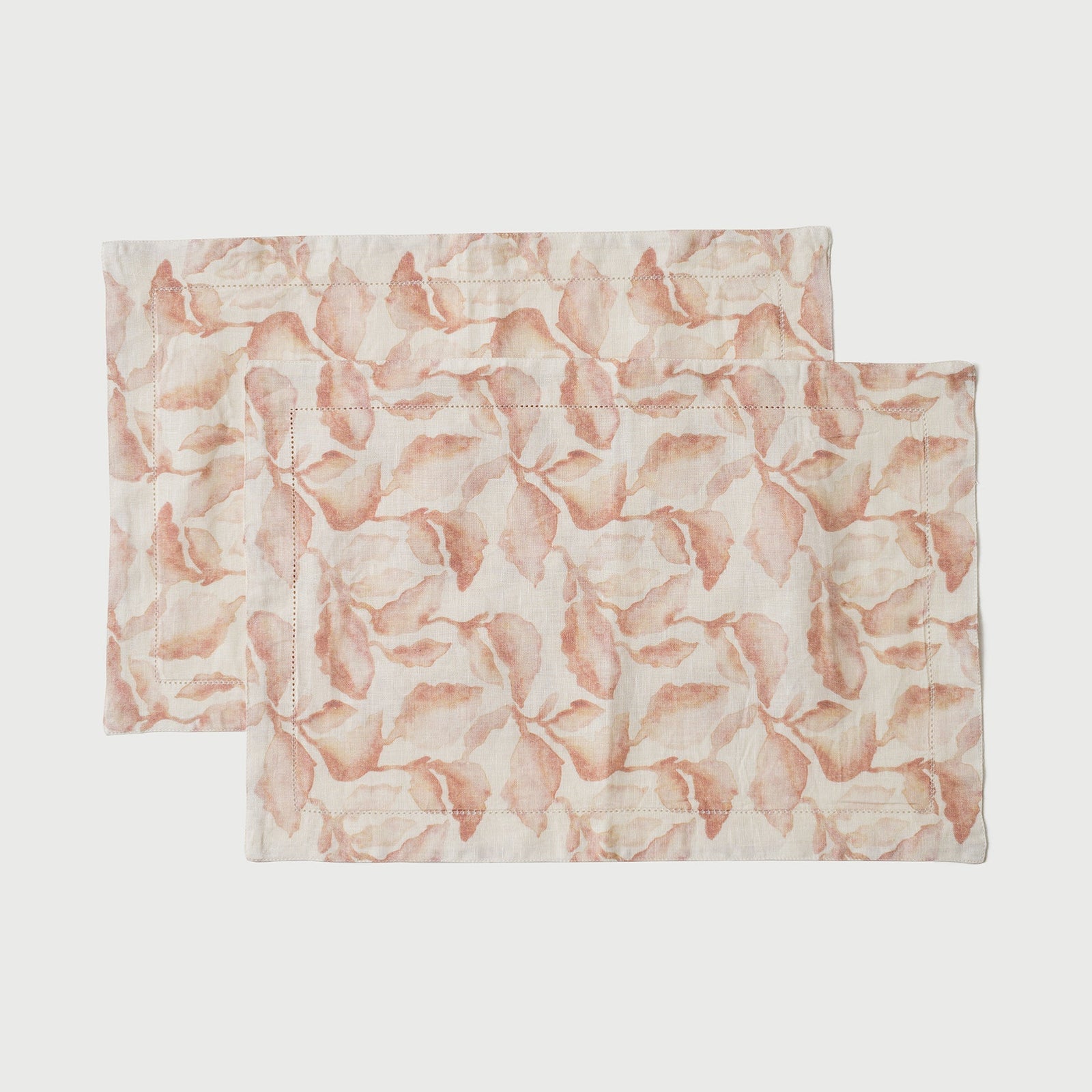 Cascade Blush Table Mat (Set of 2) by Sanctuary Living - Home Artisan