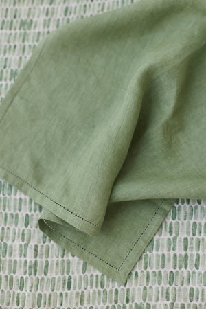 Fern Linen Table Napkin (Set of 2) by Sanctuary Living - Home Artisan