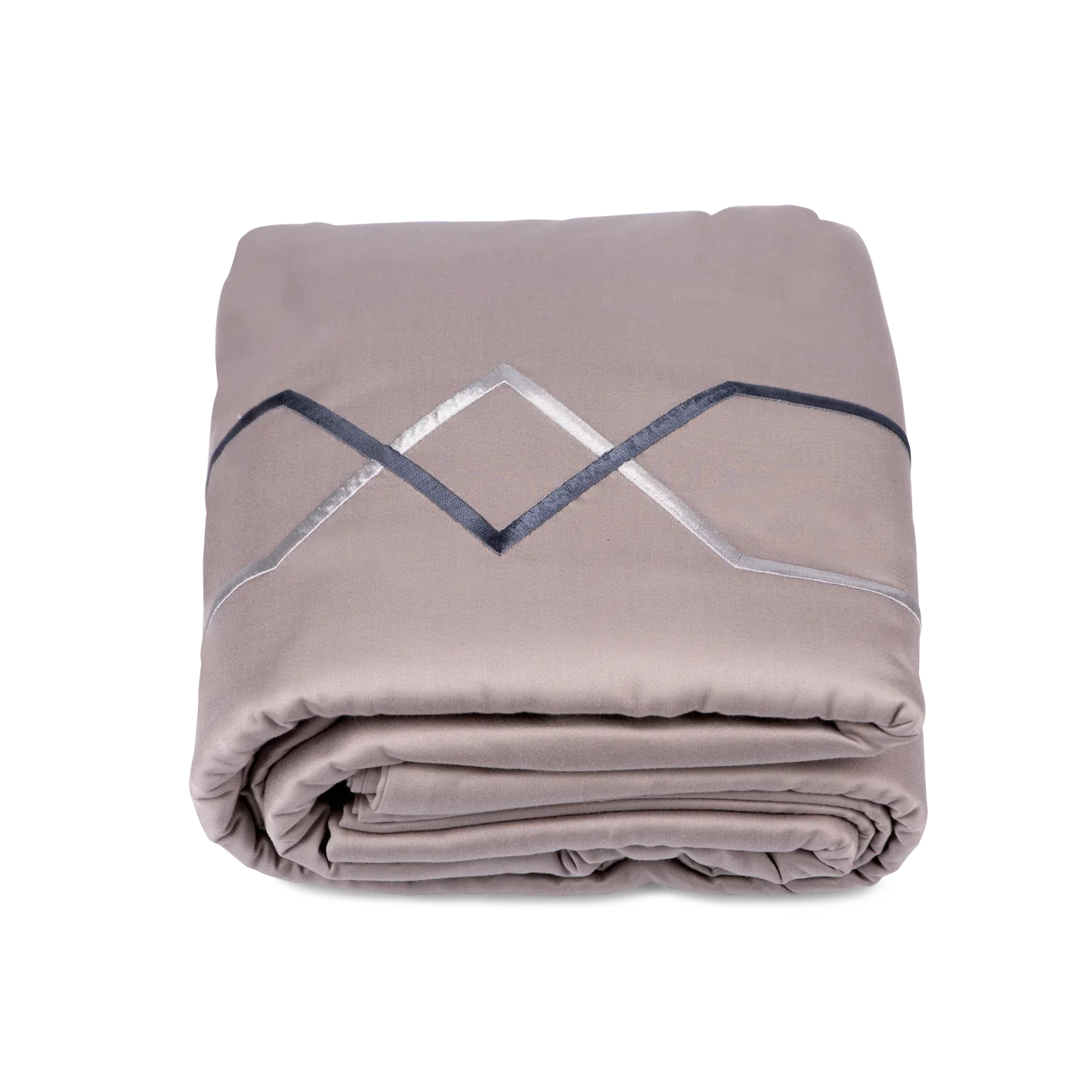 Mountain Trail Modern Grey Duvet Cover by Veda Homes - Home Artisan