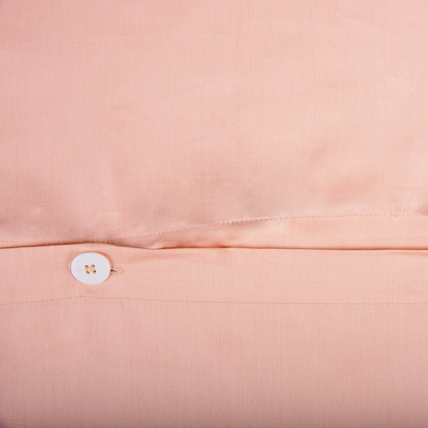 Solid Coral Peach Duvet Cover by Veda Homes (Queen)