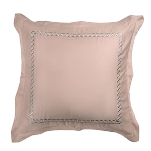 Petal Coral Peach Euro Sham by Veda Homes - Home Artisan