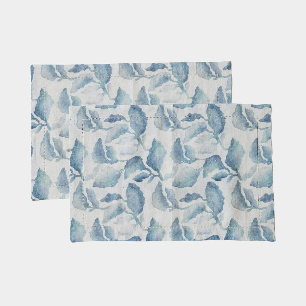 Cascade Blue Table Mat (Set of 2) by Sanctuary Living - Home Artisan