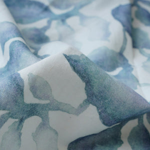 Cascade Blue Linen Bedspread by Sanctuary Living - Home Artisan