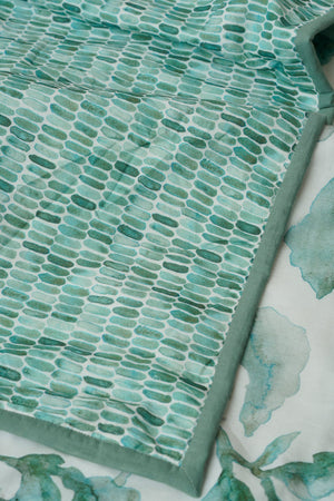 Cascade Speckle Teal Dohar by Sanctuary Living - Home Artisan