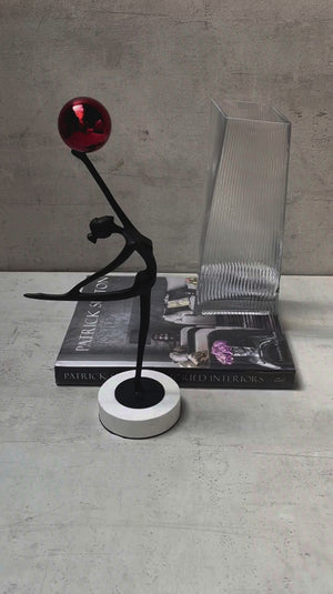 Vivacious Ballerina Metal Sculpture