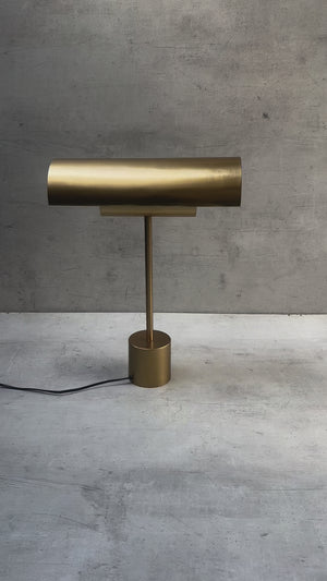 Benett Golden Metal Table Lamp