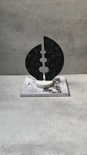 Disparate Elements Cast Aluminium Sculpture