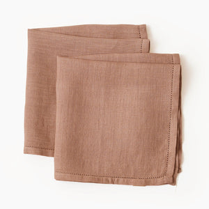 Rose Linen Table Napkin (Set of 2) by Sanctuary Living - Home Artisan