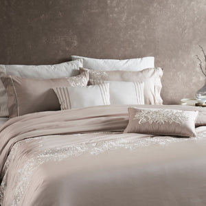 Fiddle Embroidered Bedding Set (6 pcs) - Home Artisan