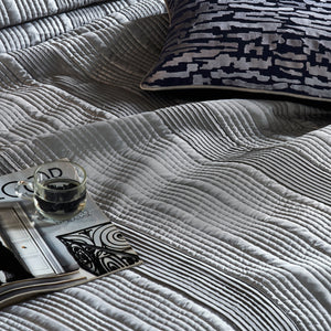 Mosaic Embroidered Bedding Set (6 pcs) by Houmn