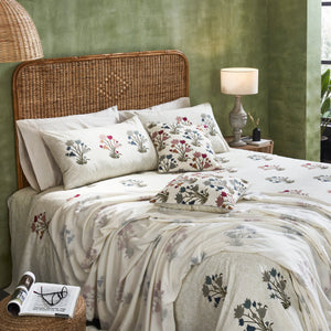 Eden Block Print Cotton Single Bed Dohar - Home Artisan