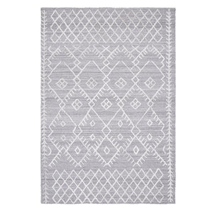 Amelie Grey & Blue Rug by Houmn