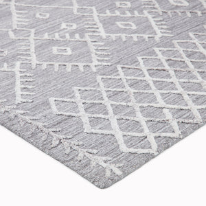 Amelie Grey & Blue Rug by Houmn