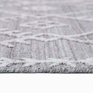 Amelie Grey & Blue Rug by Houmn