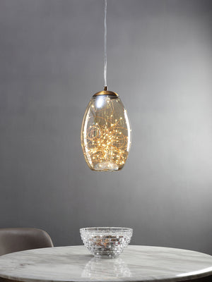 Amber Pendant Lamp