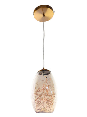 Amber Pendant Lamp