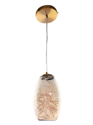 Amber Pendant Lamp