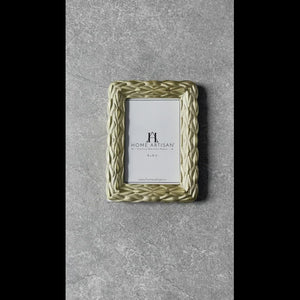 Pippa Golden Leaf Photo Frame (4x6)