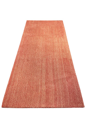 Rust Radiance II Hand Tufted Carpet (8x3) By Qaaleen
