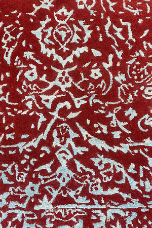 Mohair Hand Tufted Carpet (4x6) By Qaaleen