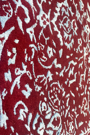 Mohair Hand Tufted Carpet (4x6) By Qaaleen