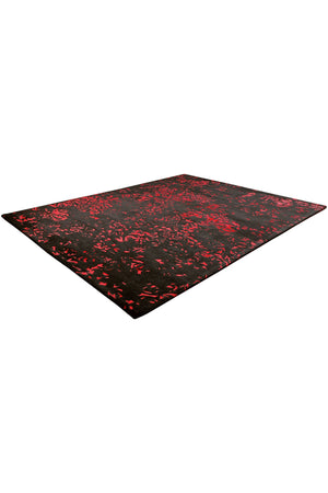 Midnight Rose Hand Tufted Carpet (10x8) By Qaaleen