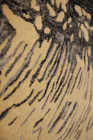 The Storm Hand Tufted Carpet (5x8) By Qaaleen