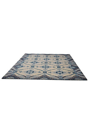Quatrefoil Hand Tufted Carpet (11x8) By Qaaleen