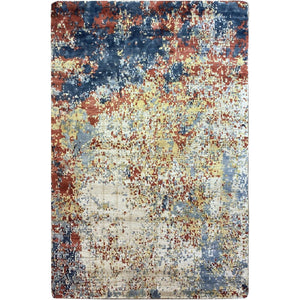 Audrey Hand Loom Carpet (4x6) By Qaaleen - Home Artisan