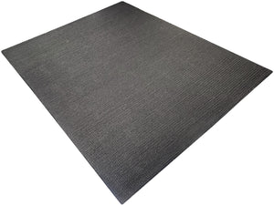 Noire Hand Woven Carpet (8x10) By Qaaleen - Home Artisan