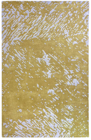 The Yellow Sand I Hand Tufted Carpet (8x5) By Qaaleen