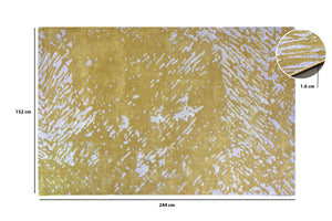 The Yellow Sand I Hand Tufted Carpet (8x5) By Qaaleen
