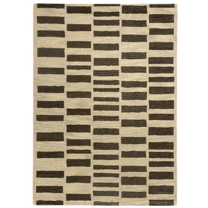 The Domino Hand Tufted Carpet (4x6) By Qaaleen - Home Artisan