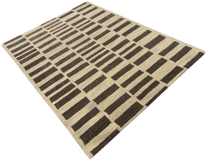 The Domino Hand Tufted Carpet (4x6) By Qaaleen - Home Artisan