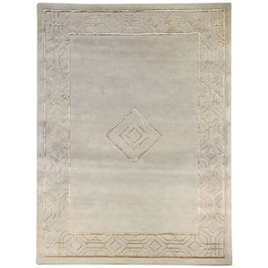 On The Edge Hand Tufted Carpet (7x10) By Qaaleen - Home Artisan