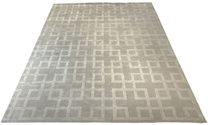 Squared Hand Tufted Carpet (9.6x12) By Qaaleen - Home Artisan