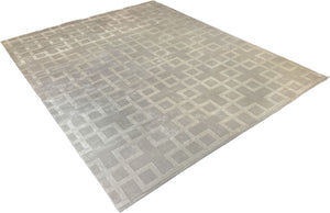 Squared Hand Tufted Carpet (9.6x12) By Qaaleen - Home Artisan