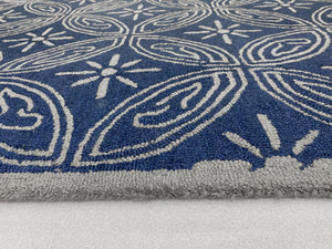 Fior Hand Tufted Carpet (8x5) By Qaaleen