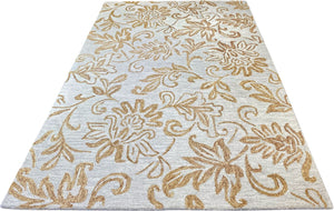 Begonia Hand Tufted Carpet (8x5) By Qaaleen
