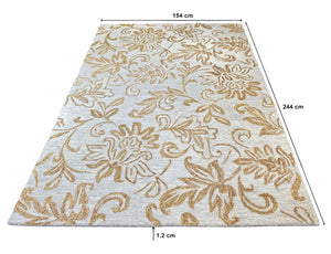 Begonia Hand Tufted Carpet (8x5) By Qaaleen