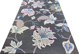 Lavanda Hand Tufted Carpet (8x5) By Qaaleen