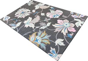 Lavanda Hand Tufted Carpet (8x5) By Qaaleen