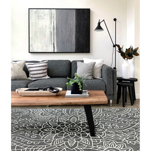 Caspian Hand Tufted Carpet (8x5) By Qaaleen - Home Artisan