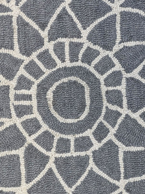 Caspian Hand Tufted Carpet (8x5) By Qaaleen