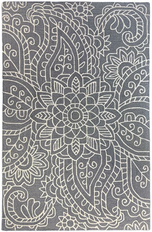 Capri Hand Tufted Carpet (8x5) By Qaaleen