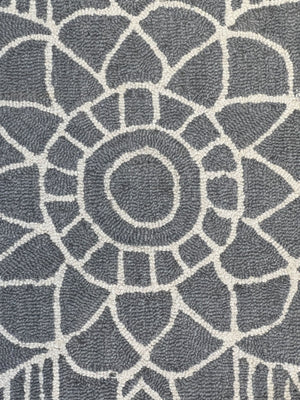 Capri Hand Tufted Carpet (8x5) By Qaaleen