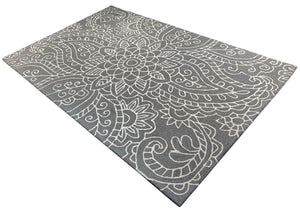 Capri Hand Tufted Carpet (8x5) By Qaaleen